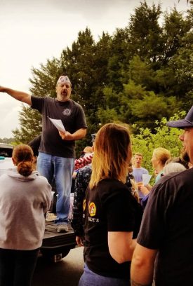 Jeff Carroll leads community service activities following pandemic