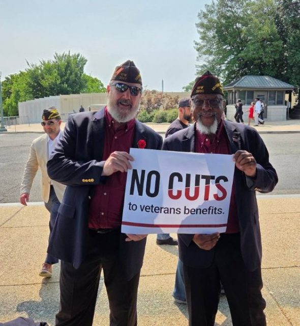 Jeff Carroll joins Tony Dobbins to represent Georgia and VFW in fight against TCAVA Section 108
